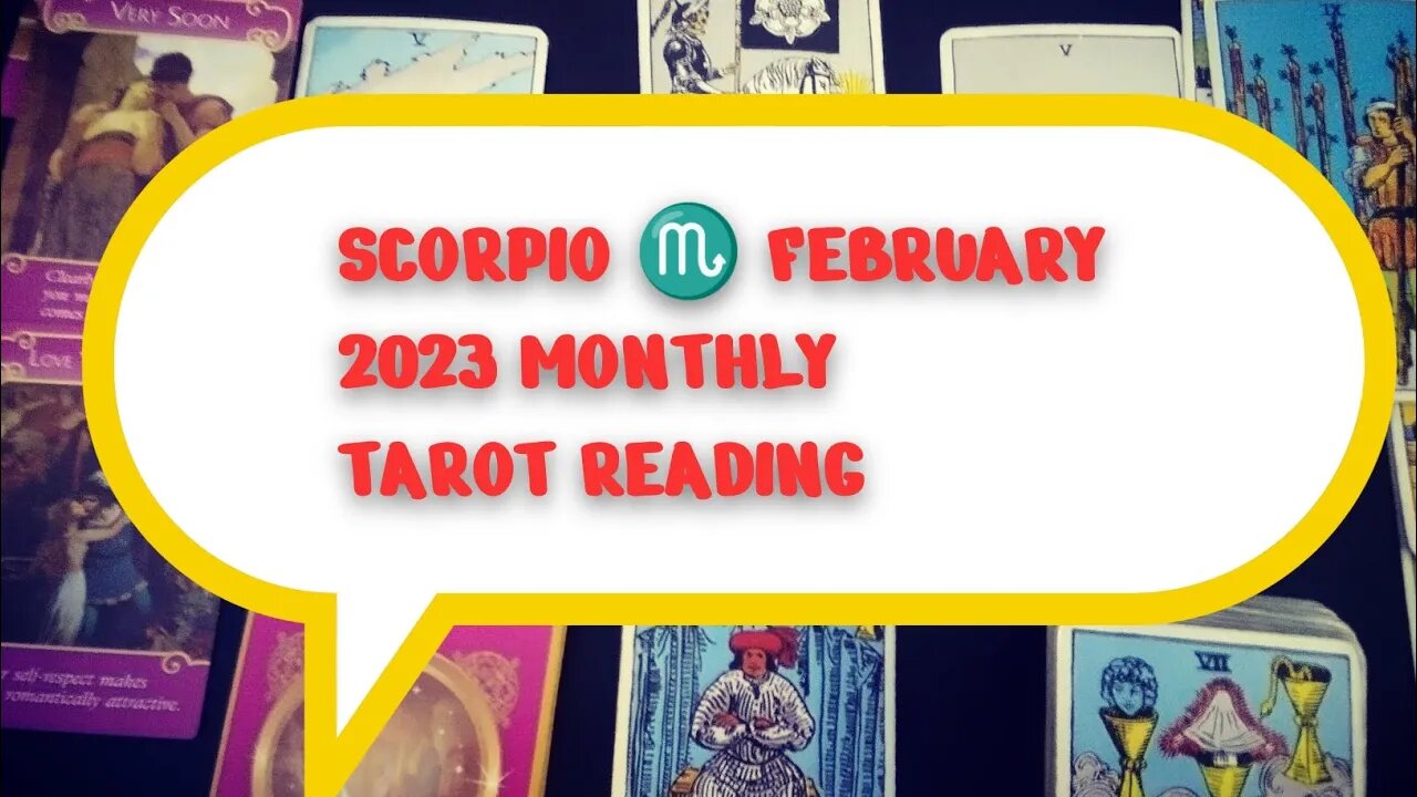 SCORPIO ♏ YOU are IMPRESSIVE! February 2023 Monthly TAROT Reading