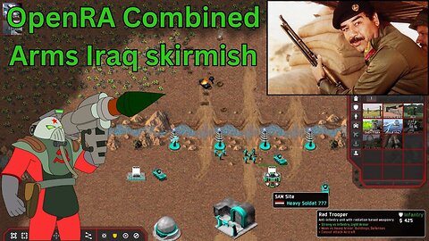 OpenRA Combined Arms Iraq vs Allies, GDI and Nod