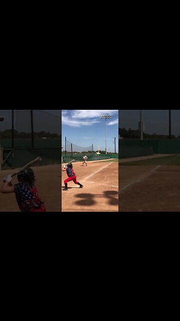 Hitting down the line after the Shift