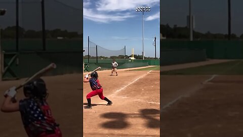 Hitting down the line after the Shift