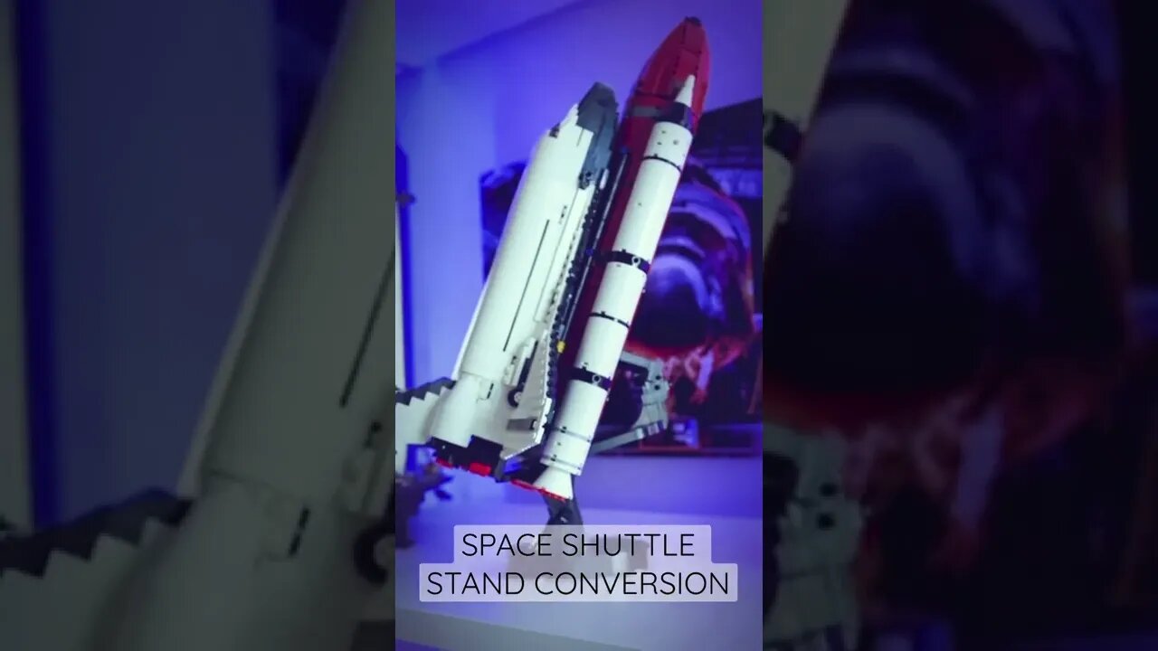 DO THIS! LEGO Space Shuttle STAND CONVERSION #Shorts