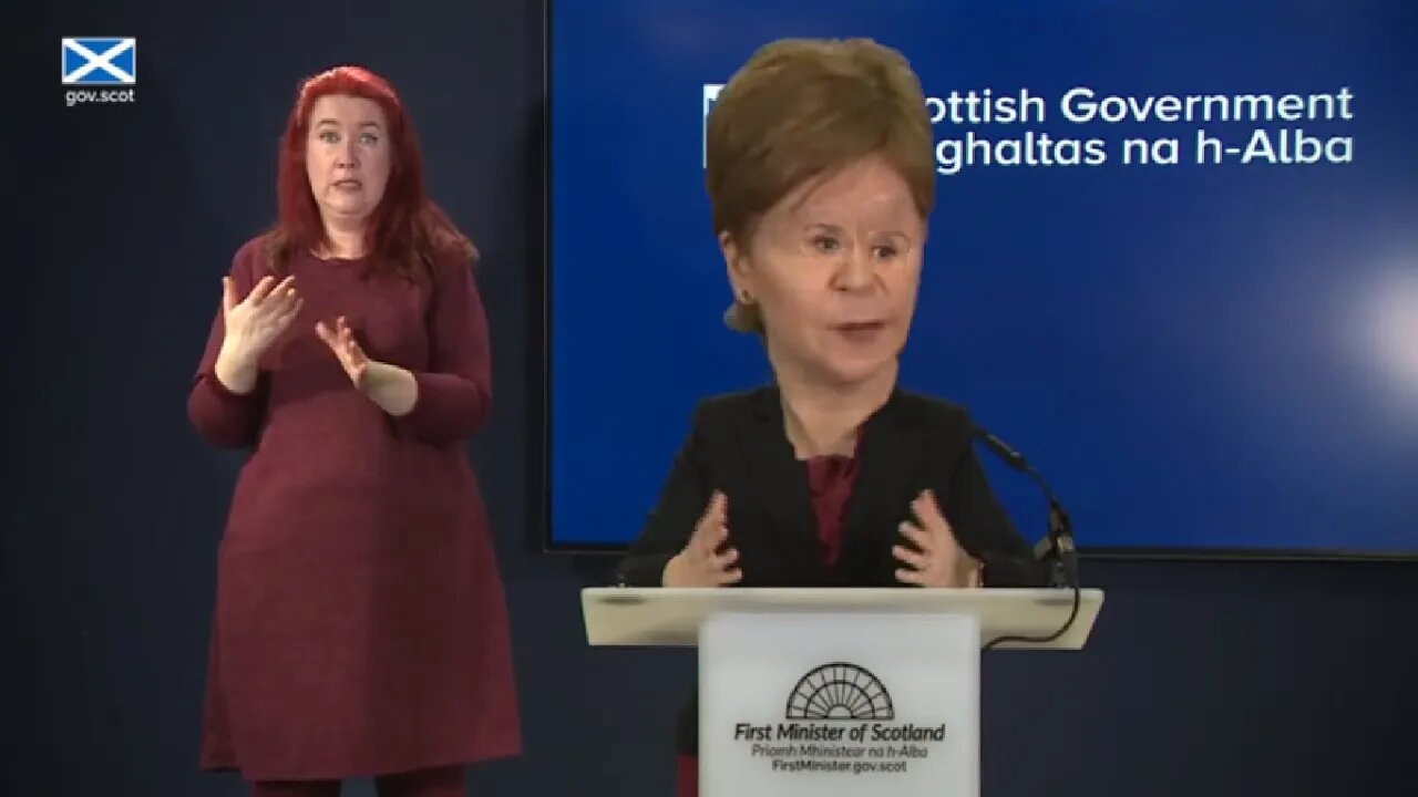 Sturgeon shamelessly lies & implies 'sex survey' is not a Scot Gov creation