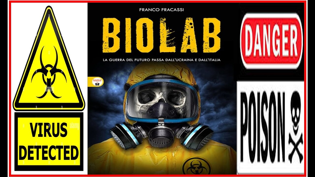 🙈🙊🙉... DAL MINUTO 24:11👁️📢👀BIOLABORATORI: ECCO COME LA GUERRA DEL FUTURO PASSA DALL'UCRAINA & DALL'ITALIA☣️