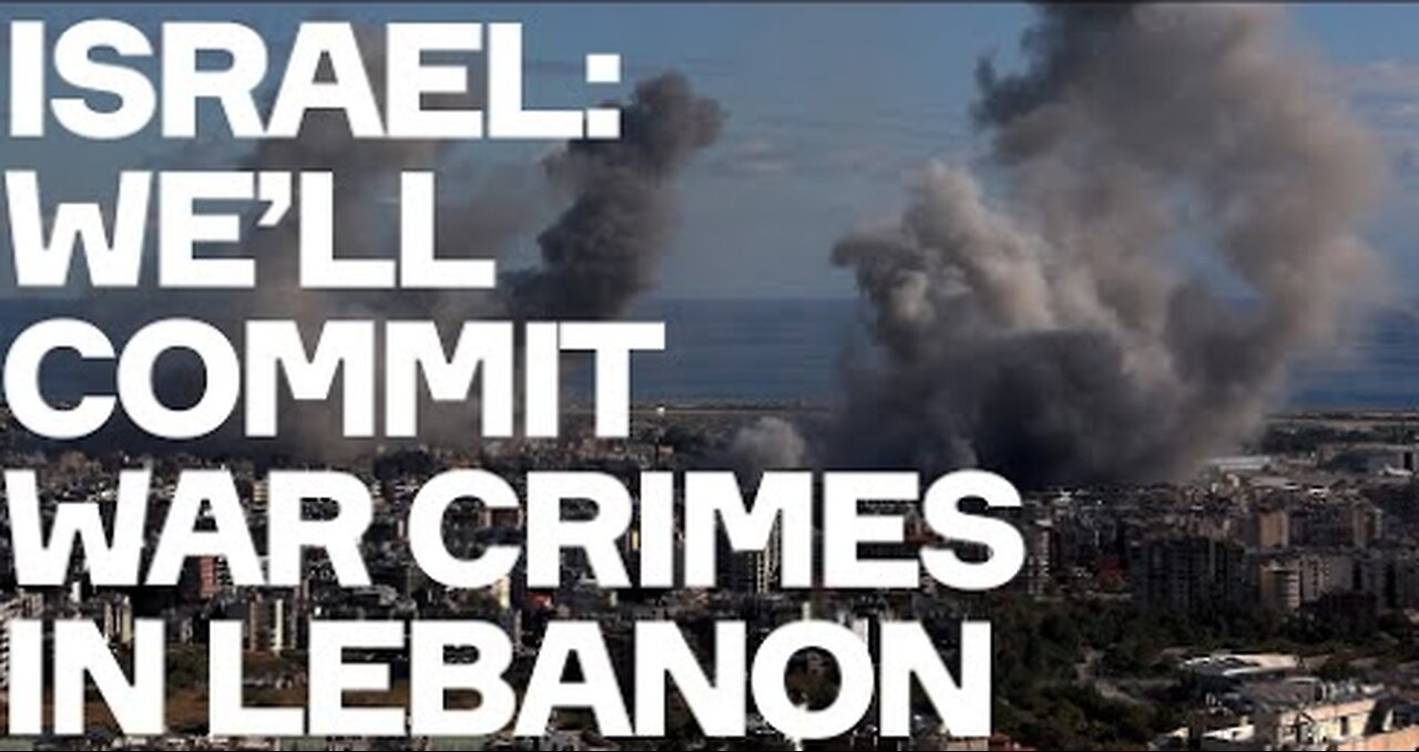 Israel TRASHES Lebanon 'Ceasefire' And Promises War Crimes