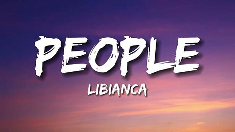 Libianca. People (Check on me) (lyrics)