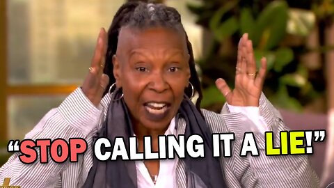 Whoopi Goldberg LOSES HER SH*T and GOES NUCLEAR on co-host for calling Biden a LIAR