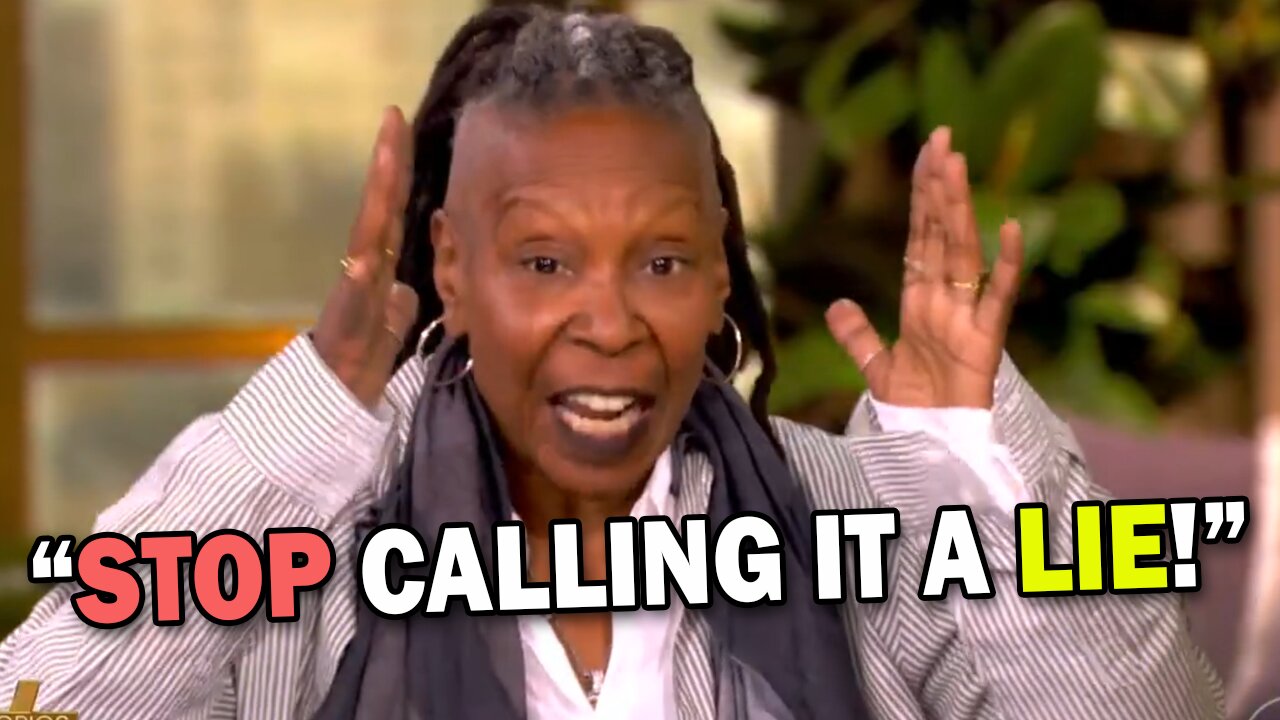 Whoopi Goldberg LOSES HER SH*T and GOES NUCLEAR on co-host for calling Biden a LIAR