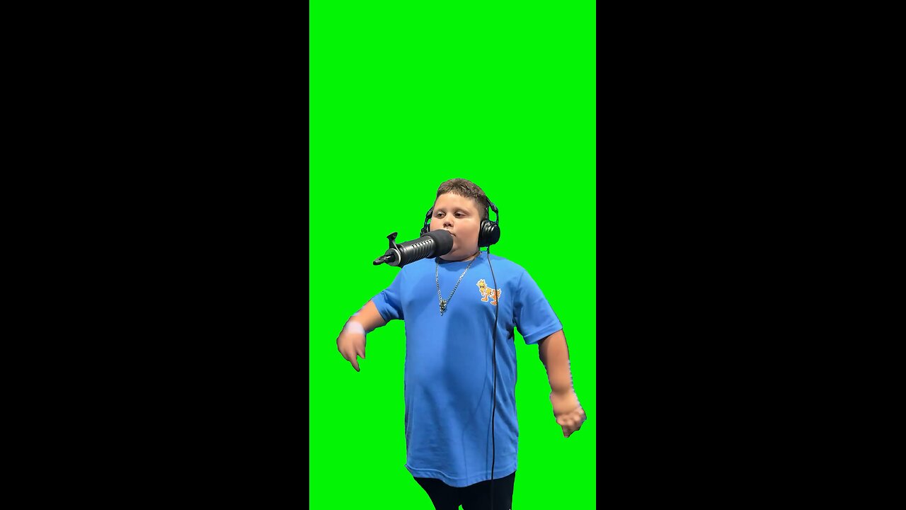 Rizzler’s Verse in We Bring the Boom! Remix | Green Screen