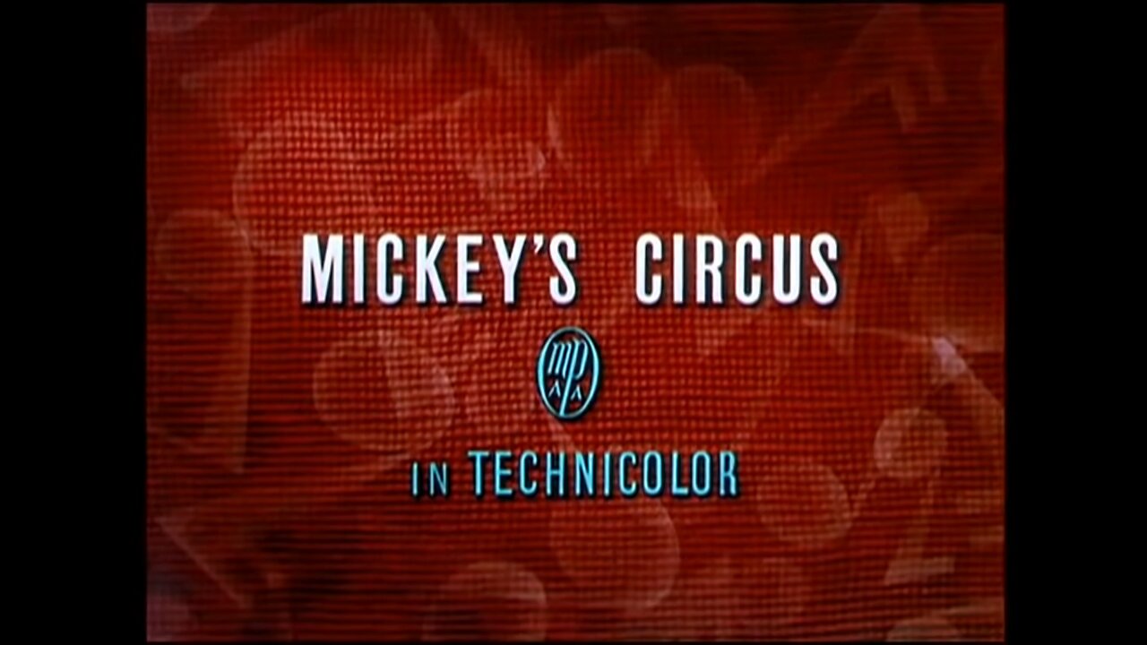 Mickey Mouse - Mickey's Circus - 1936