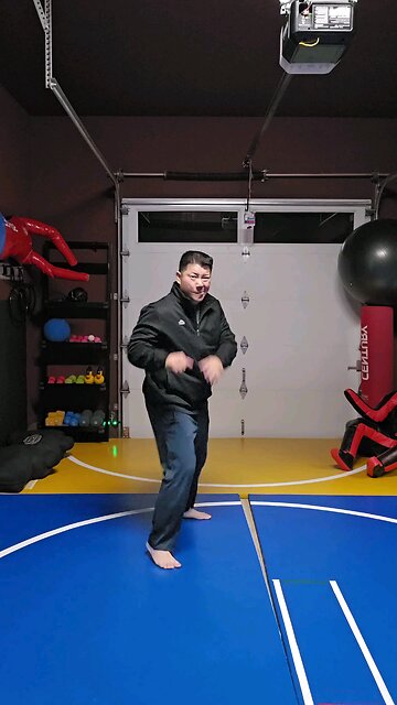 WTD Front Kick to Round Kick sequential