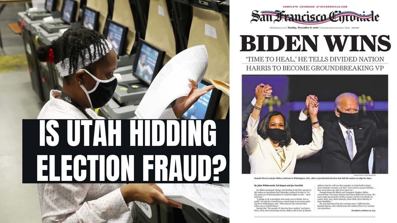 IS UTAH HIDING ELECTION FRAUD ?