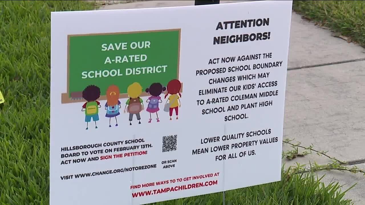 Parents weigh in on school boundary recommendation for Hillsborough County Schools