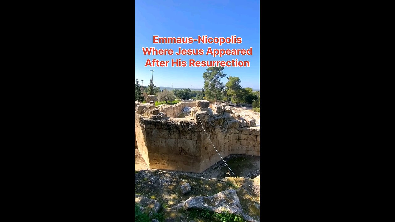 This is the place where Jesus appeared after resurrection.