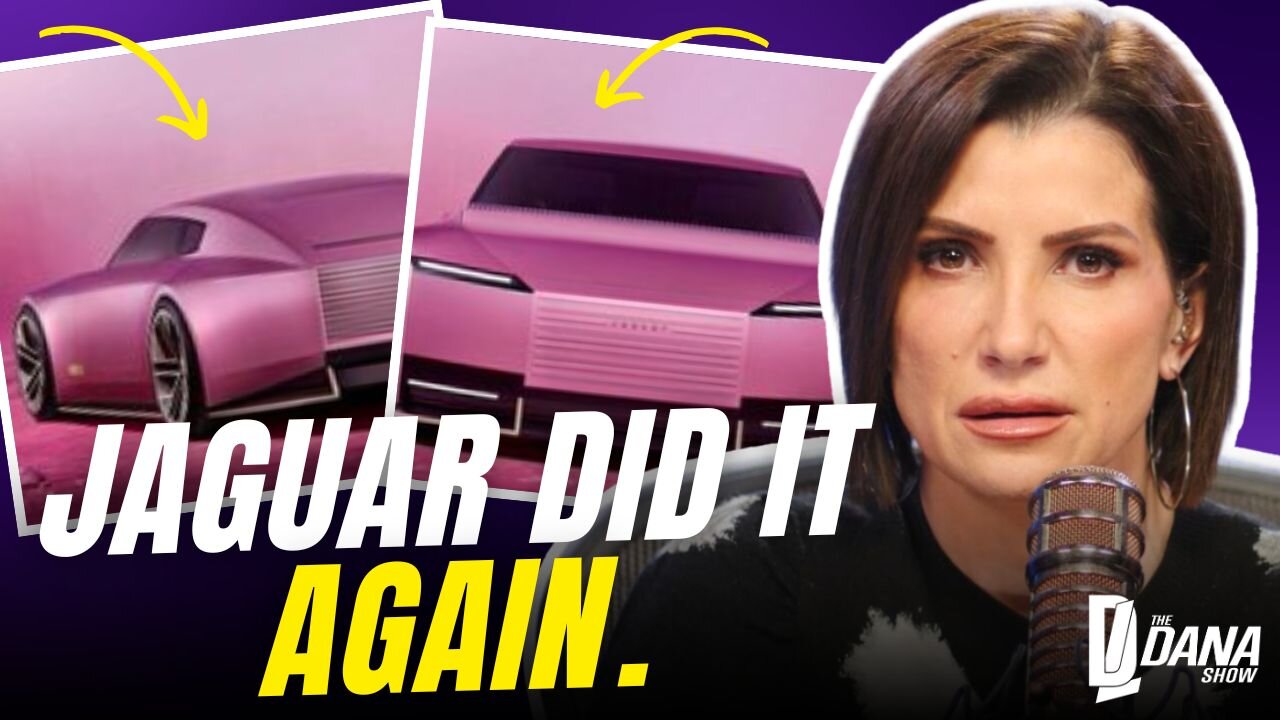 Dana Loesch Reacts To Jaguar's New PINK EV As Part of Their Woke Campaign.