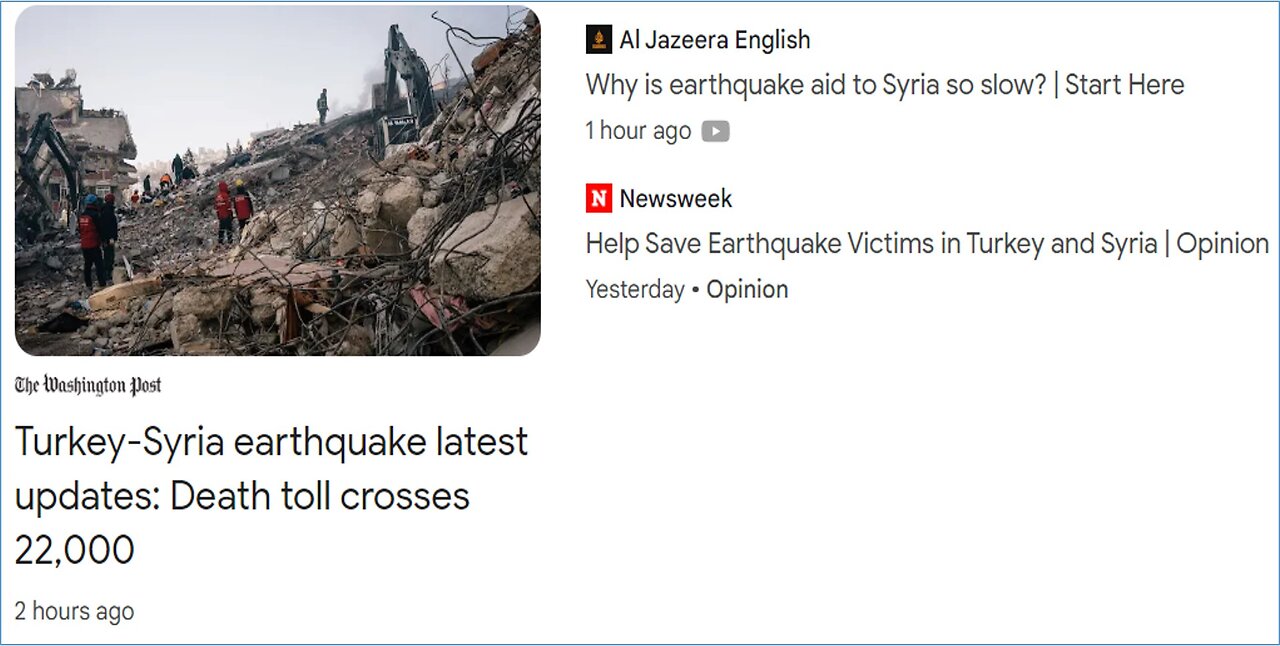 Terremoto Turchia-Siria, che succede?