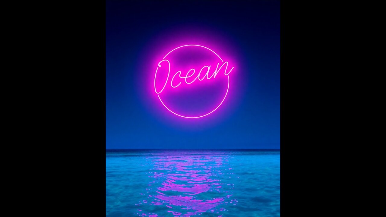 Vast Neon Ocean