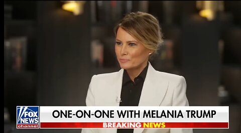 Melania Trump: The media is afraid of my husband's strength