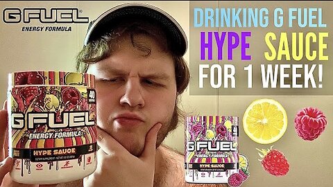 G Fuel “Hype Sauce” a Week Later!