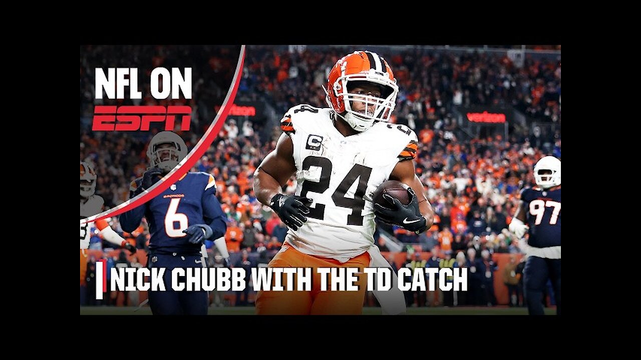 Denzel Ward INTERCEPTS BO NIX ➡️ Jameis Winston TD PASS to Nick Chubb 🤝 | NFL on ESPN