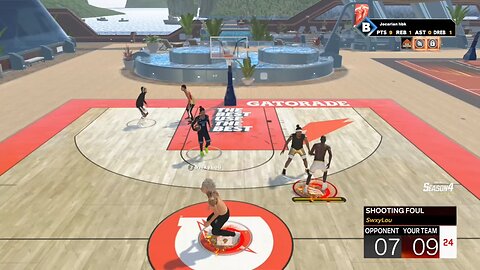 Nobody seeing me in dunking
