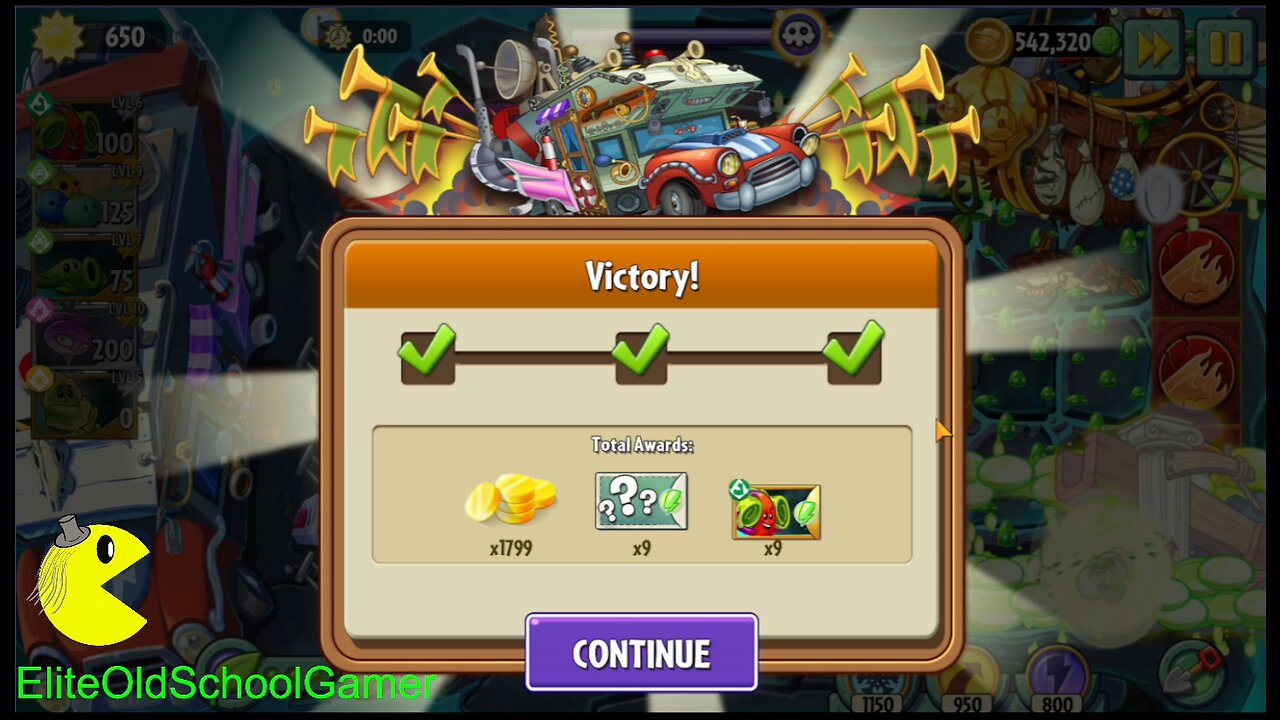 Plants vs Zombies 2 - Penny's Pursuit - Zomboss - Rhubarbarian - February 2023