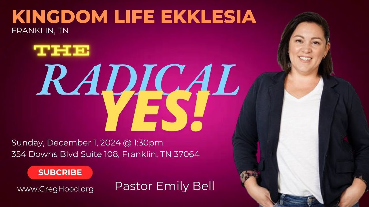 Pastor Emily Bell⎮The Radical YES!