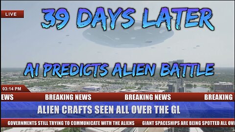 39 Days Later, AI predicts Alien Battle to occur Dec 3-4 2024. what started it where does it go?