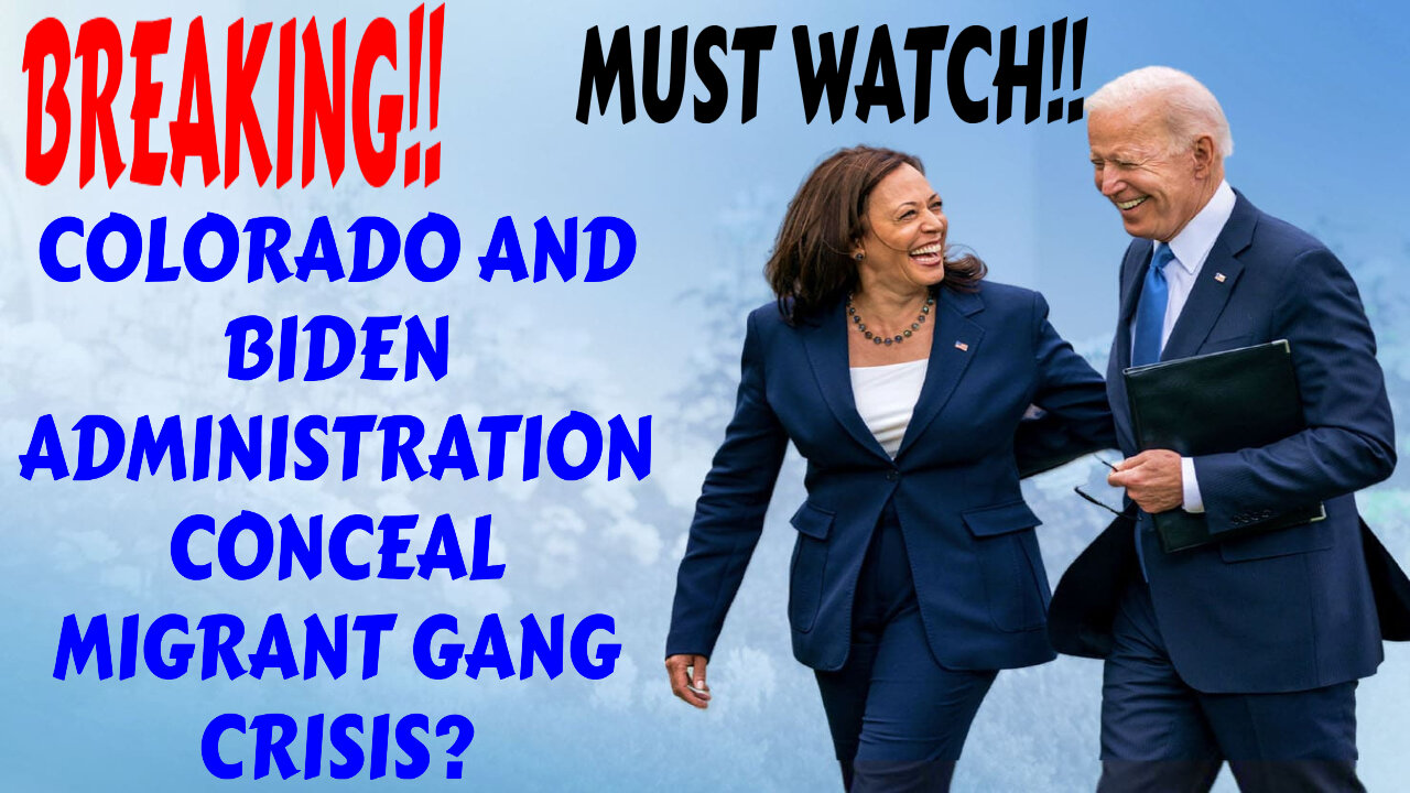 SHOCKING COLORADO OFFICIALS WORKING WITH BIDEN ADMINISTRATION ON COVER UP OF MIGRANT GANG TAKEOVER