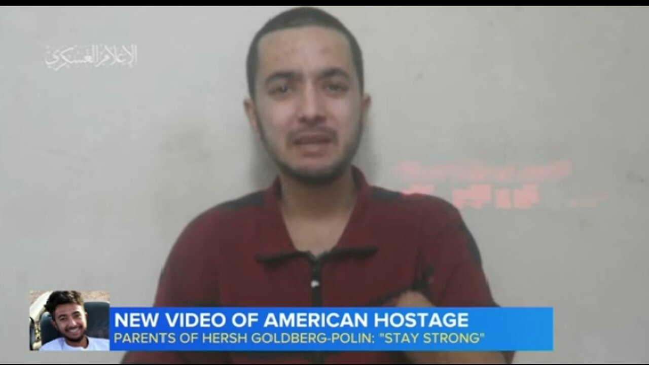 New video of American held by Hamas leads to protests in Jerusalem