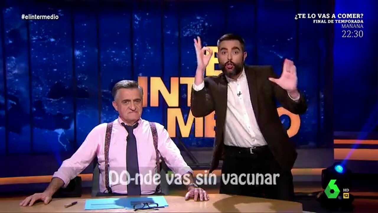 Dani Mateo: "Donde vas sin vacunar", versión a capela de 'Sonrisas y Lágrimas' (noviembre 2021)