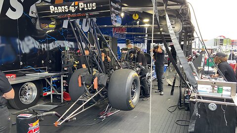 Top Fuel Dragster Warmup Bristol 2022