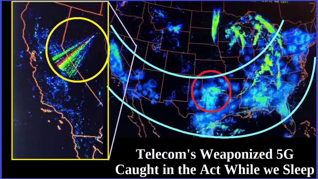 Telecom's Weaponized 5G Caught in the Act While we Sleep