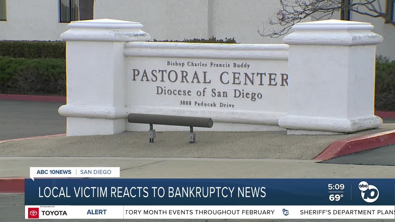 Abuse survivor calls Catholic Diocese plan to potentially file for bankruptcy a ‘slap in the face’