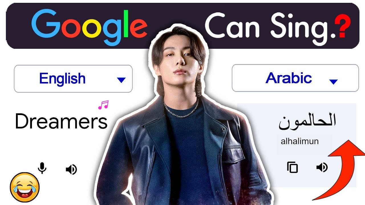 Google sings DREAMERS ⚽️ | Google Translate 🤖 | FIFA World Cup 2022 Soundtrack | BTS |