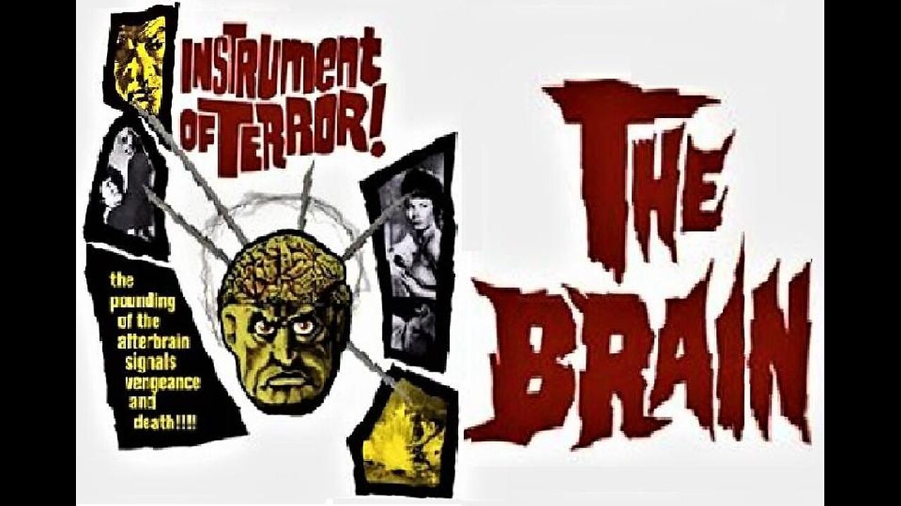 THE BRAIN 1962 Freddie Francis Directs this British Version of Donovan's Brain FULL MOVIE in HD