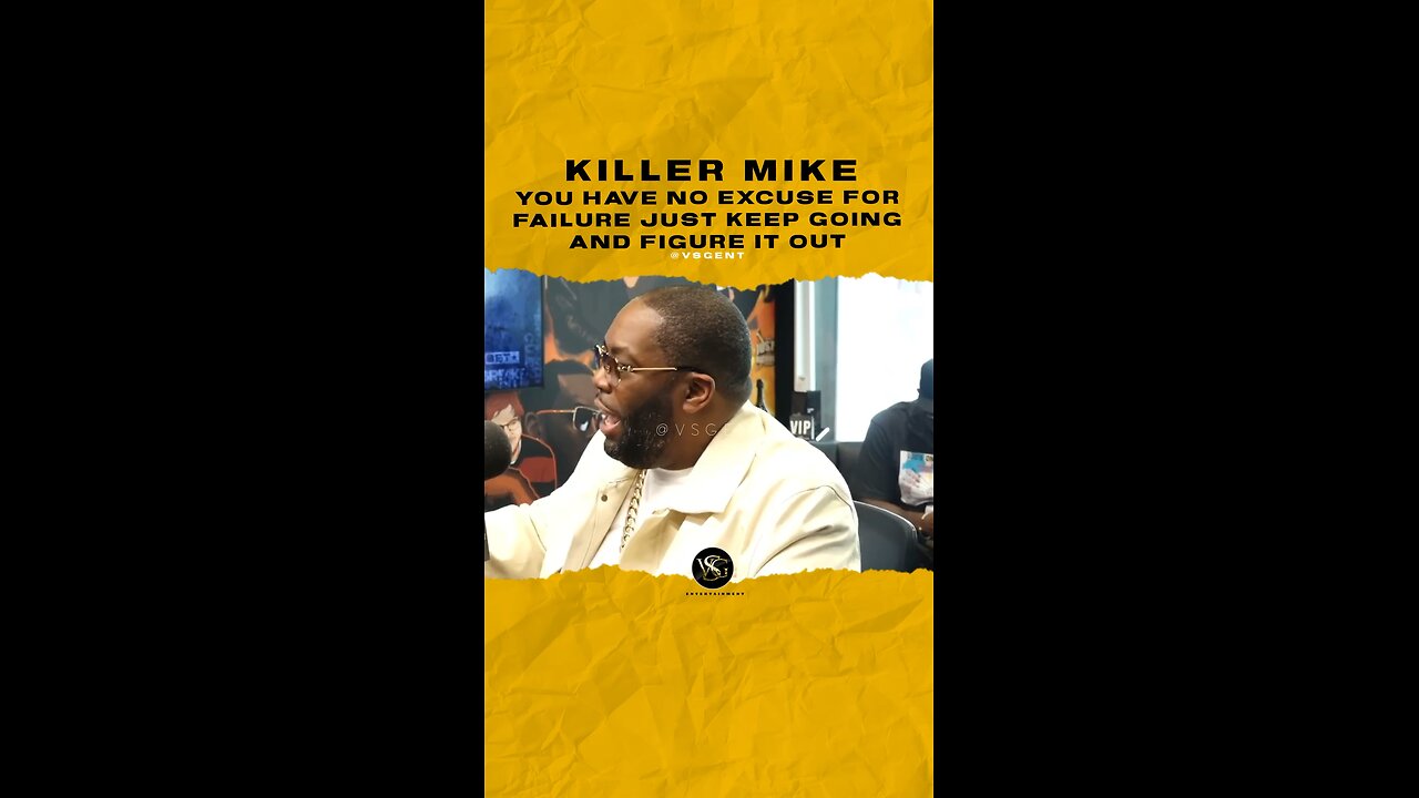 @killermike You have no excuse for failure, just keep going and figure it out