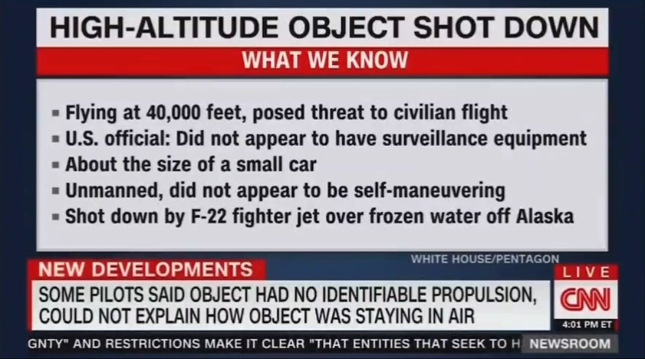 Did U.S Pilots Shoot Down A UFO Over Alaska?