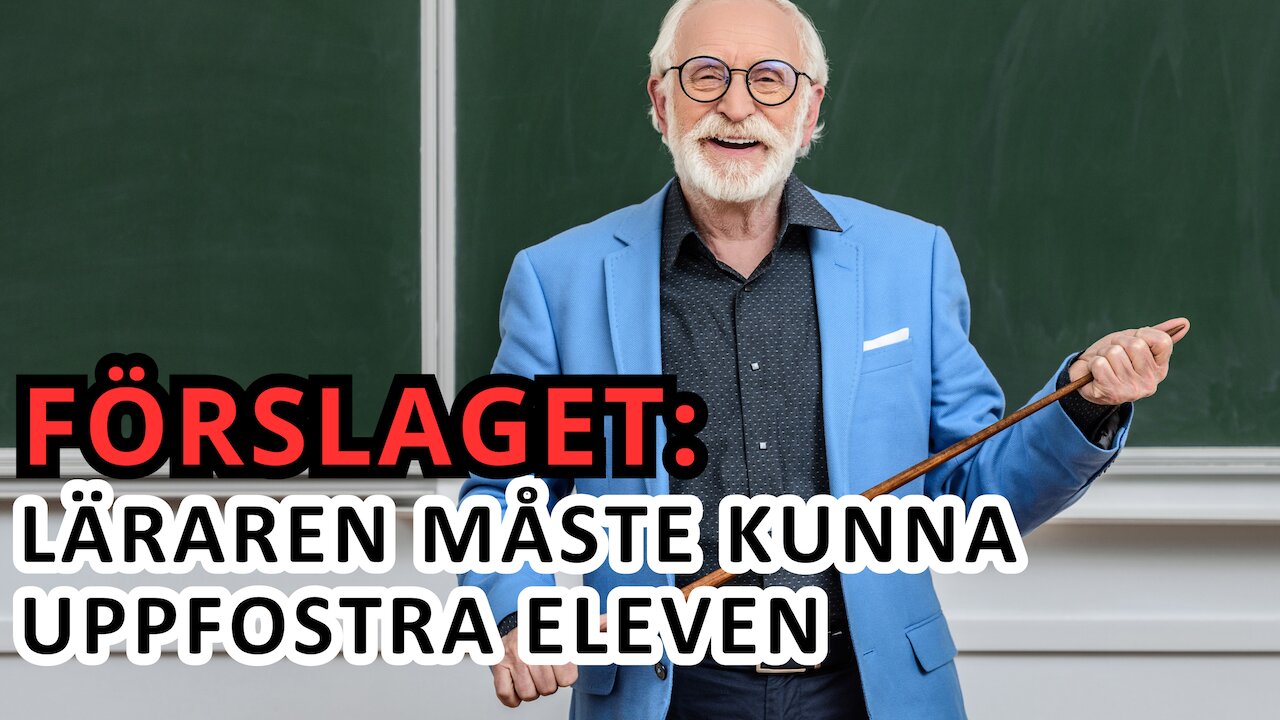 Programpunkten 5: Läraren måste få använda hårdhandskarna mot elever