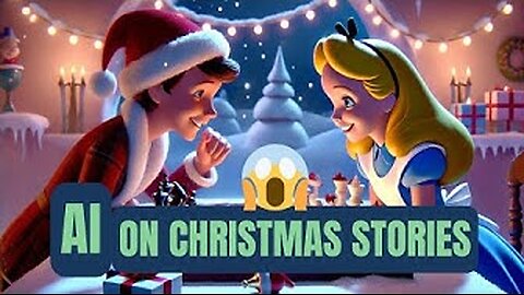We used AI to create Christmas stories