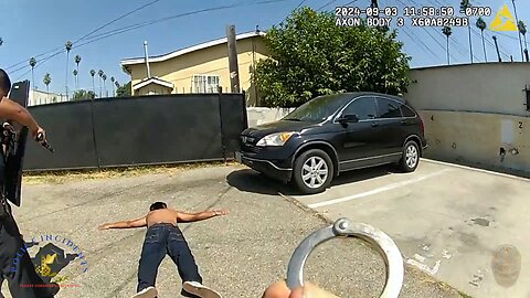 LAPD Officers Shoot After Suspect Aims Stun Gun at Them.