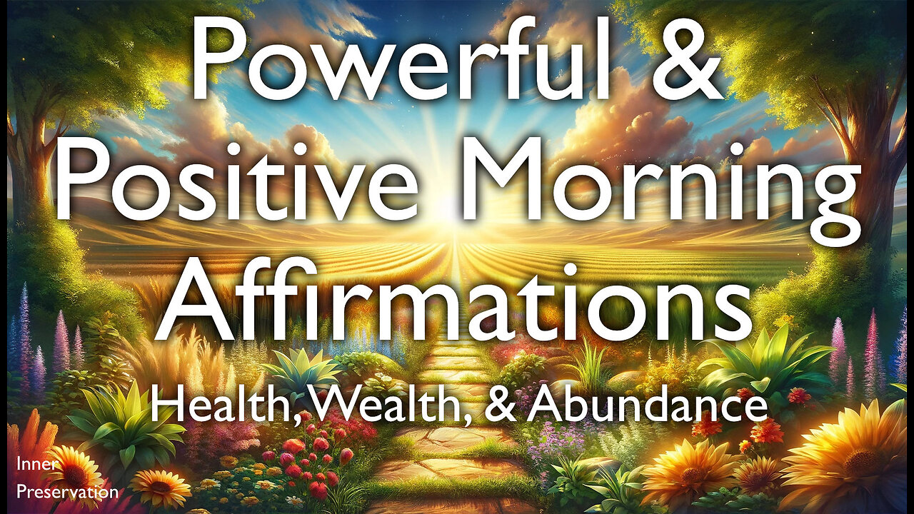 Powerful & Positive Morning Affirmations - 21 days to change your life -I AM Affirmations For Health