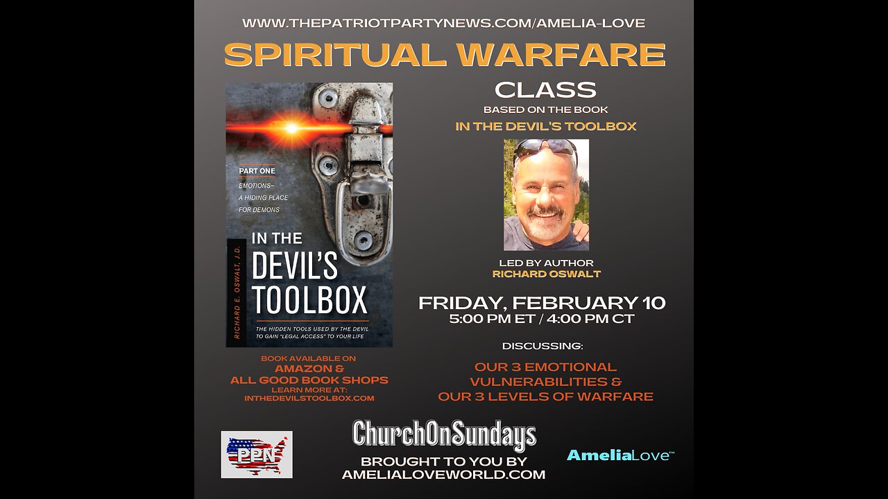 Church On Sundays SPIRITUAL WARFARE CLASS | Week 6 | February 10, 2023