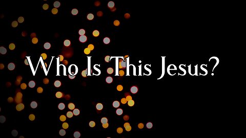 Clifton J. - Worship - Who Is This Jesus? (Lyric Video)