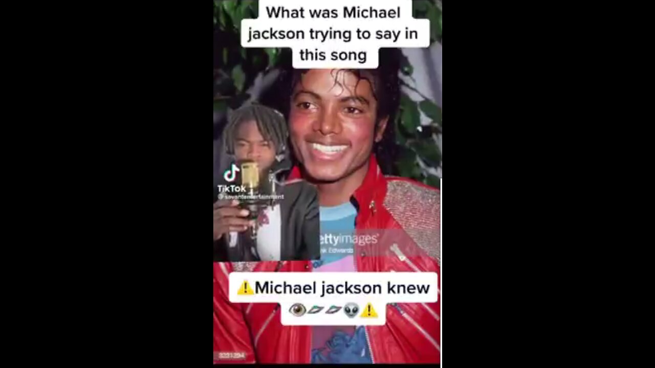 WHAT WAS MICHAEL JACKSON TRYING TO SAY IN HIS SONG?