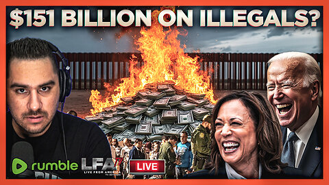 BIDEN ADMIN SPENT $151 BILL IN 2023 ON BORDER INVASION | BASED AMERICA 12.4.24 @6PM EST