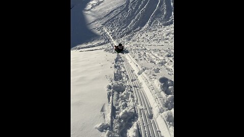 Snow slide