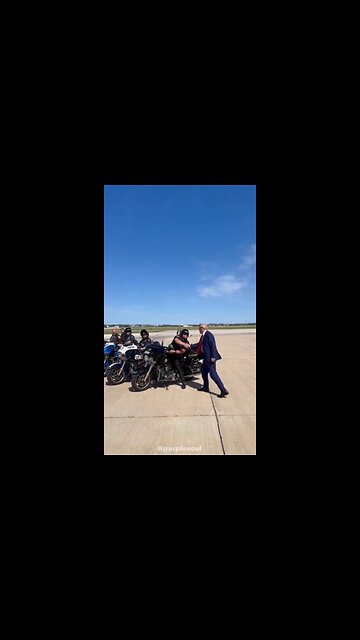 President Trump thanking Wisconsin Law Enforcement !!!