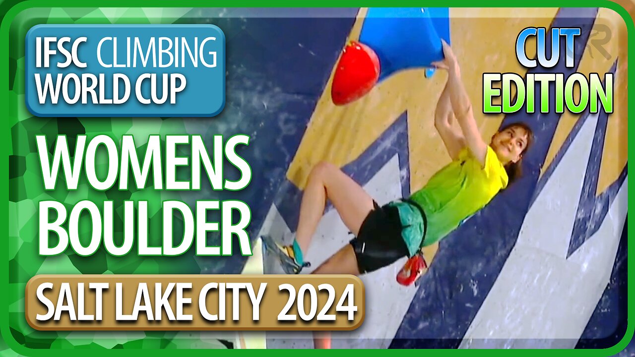 IFSC World Cup | Boulder Finals | Salt Lake City | Women's | 2024