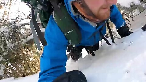 Appalachian Trail - Winter-SOBO19-I Move South - Franconia Notch To Kinsman Notch