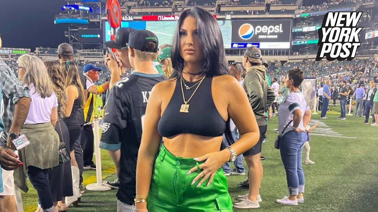 Fletcher Cox's girlfriend, Kaycee Marchetti, reacts to being named 'hottest Eagles WAG'